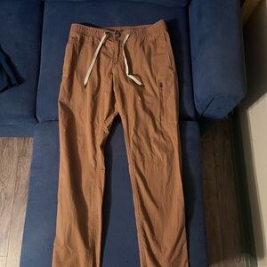 Vuori Straight Leg Pants with Drawstring